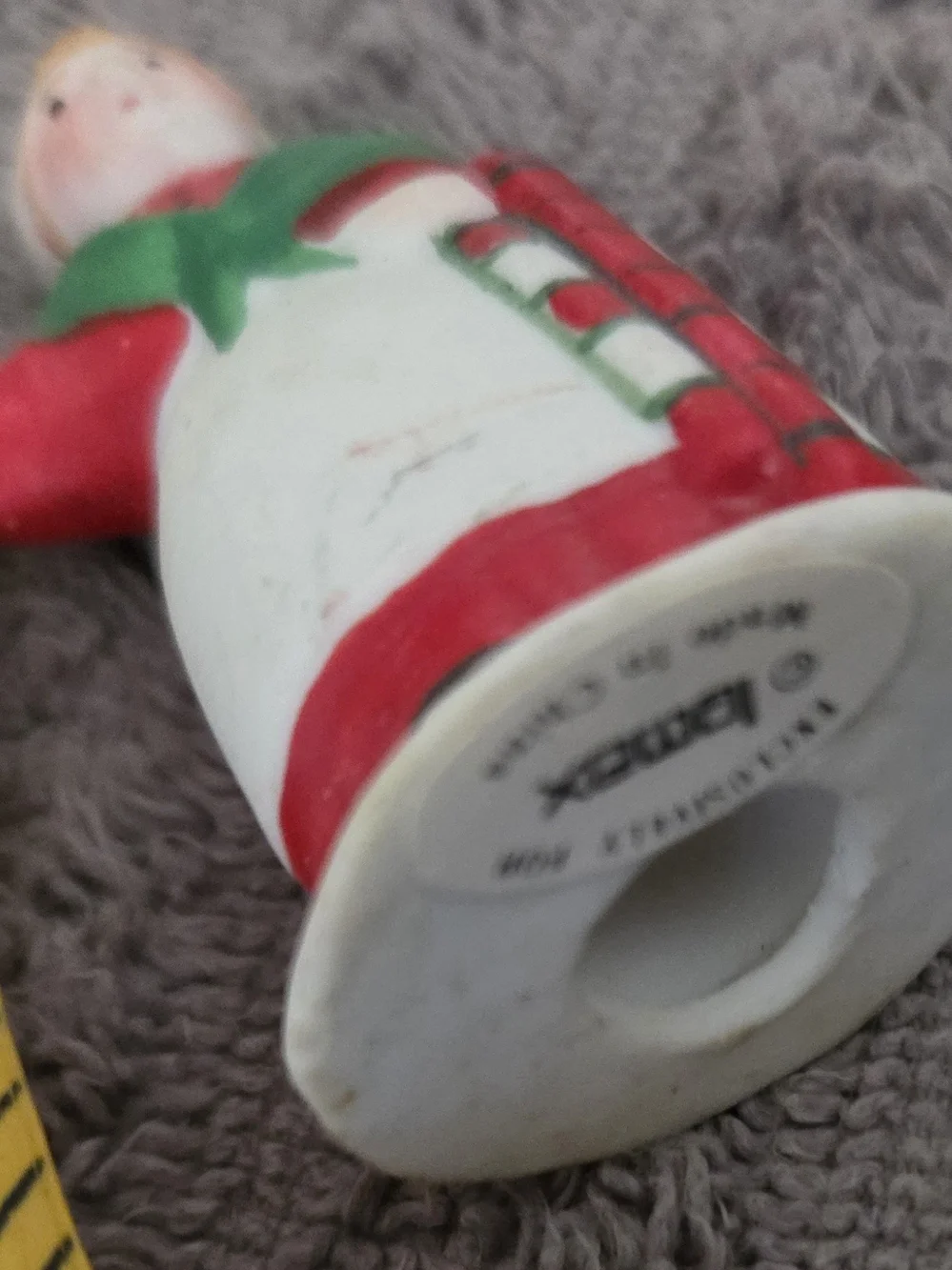 vintage porcelain Lemax Mrs. Santa Claus Figurine holiday village Dickensvale